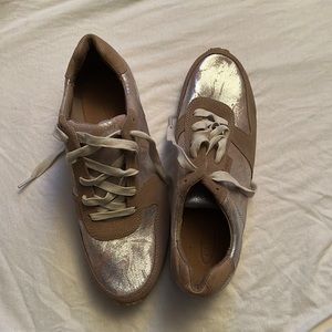 Aetrex Blake Bronze Leather Women's sneakers